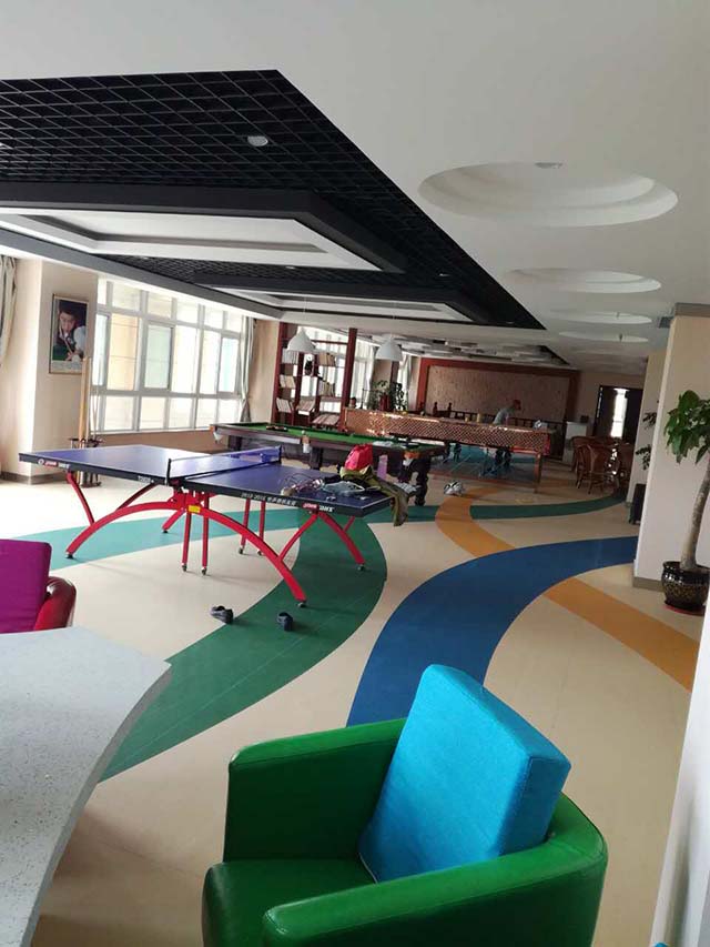 An activity room