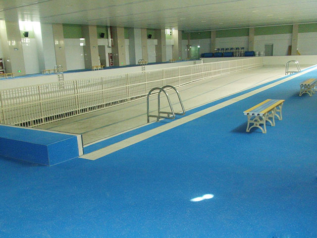 A school swimming pool