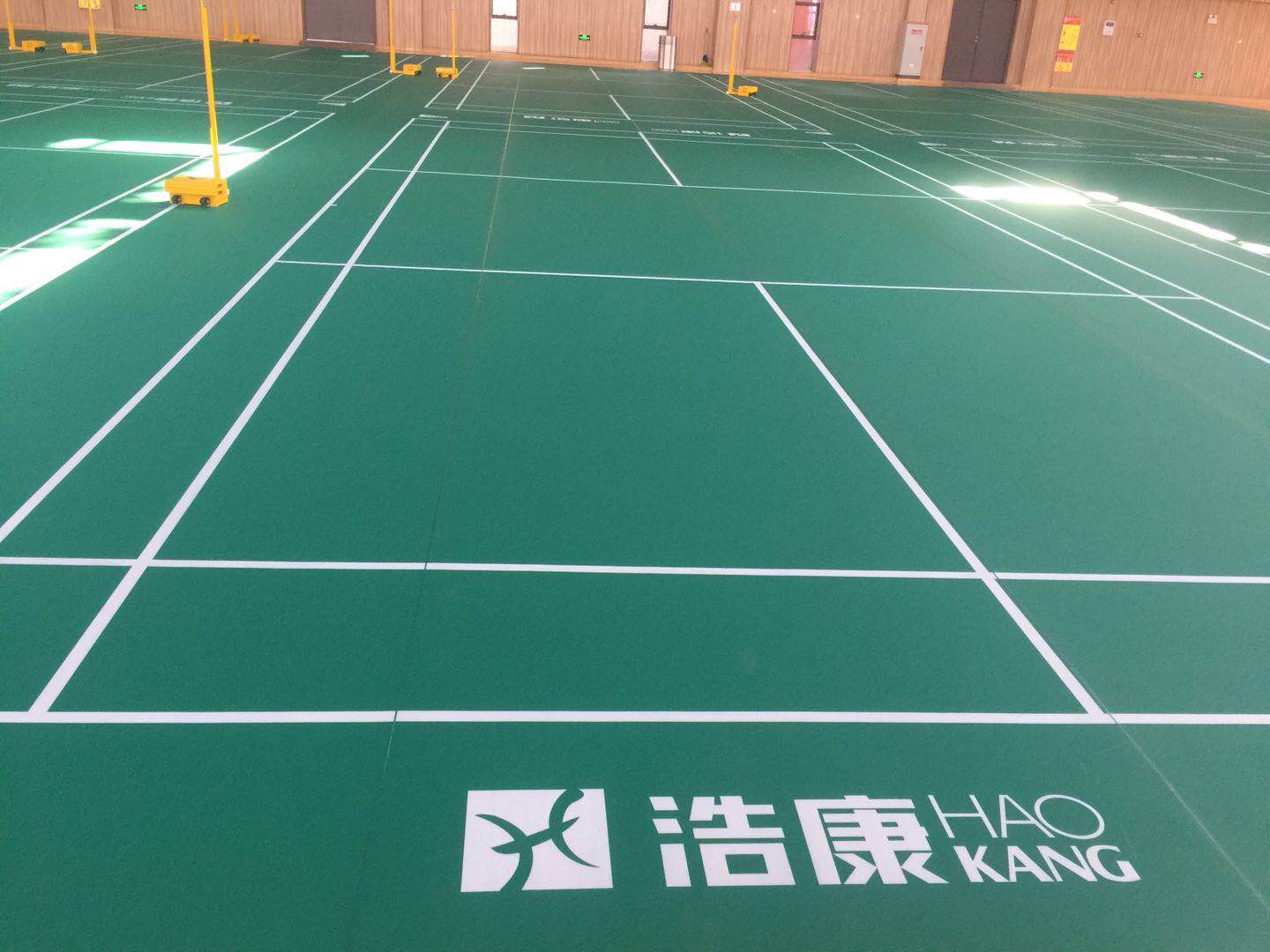 Haokang H7 badminton floor waiting for you at Tianjin University of Science and Technology