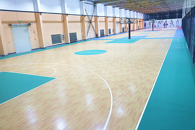 Strong and strong | Haokang sports floor settled in Yingneng Sports