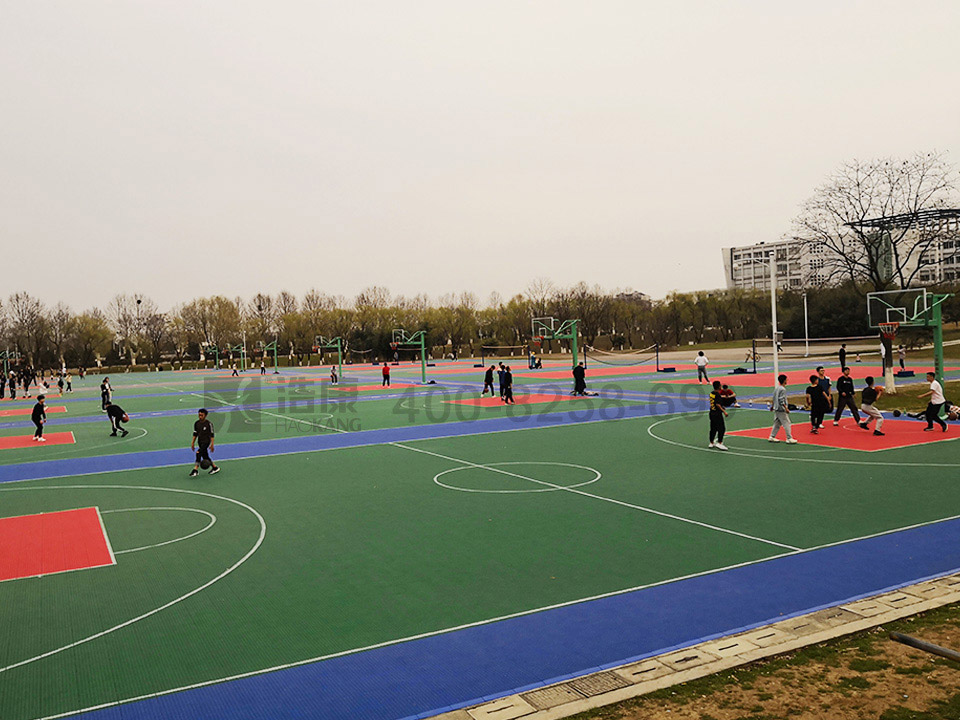 Jiangsu Haiyuan's most beautiful basketball court