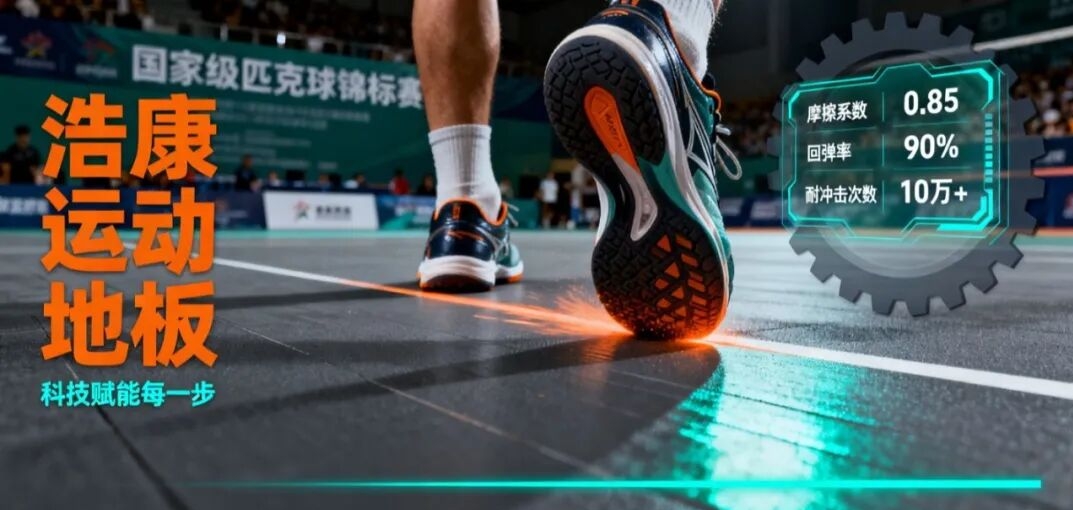Focused on sports flooring, Haokang Sports Flooring supports the 2025 National Pickleball Championships