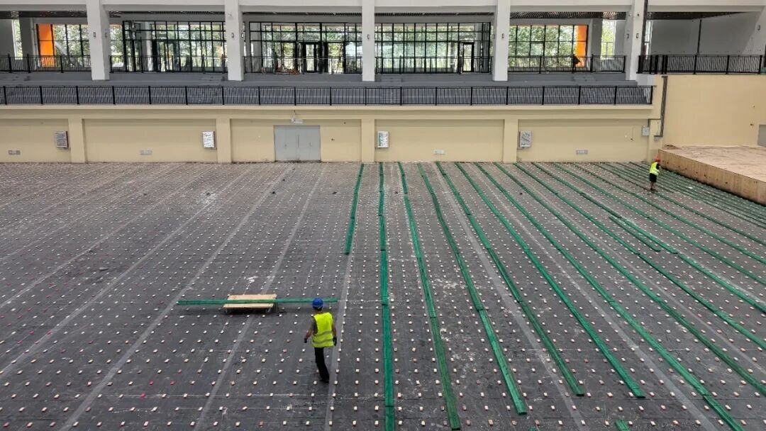 University Gymnasium Renovation Upgrade | HAOKANG Sports Builds Professional Sports New Scenarios