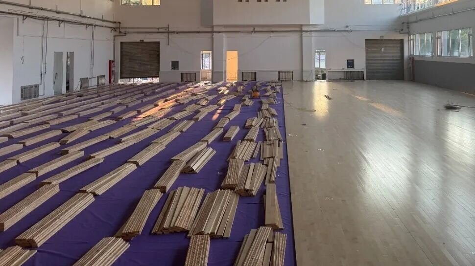 University Gymnasium Renovation Upgrade | HAOKANG Sports Builds Professional Sports New Scenarios