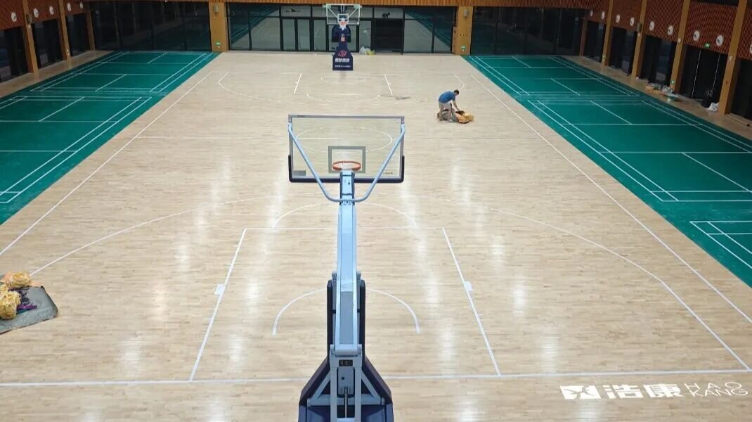 University Gymnasium Renovation Upgrade | HAOKANG Sports Builds Professional Sports New Scenarios